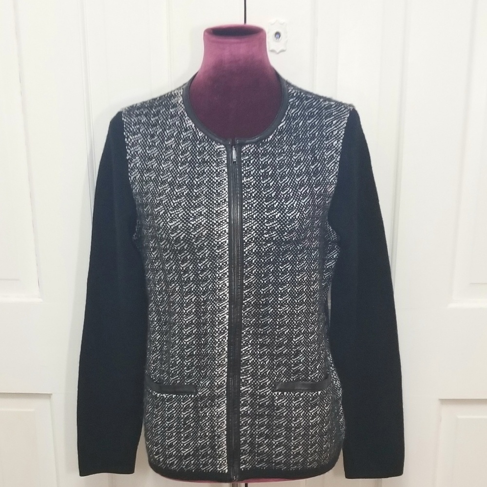 TALBOT'S Wool Sweater Blazer